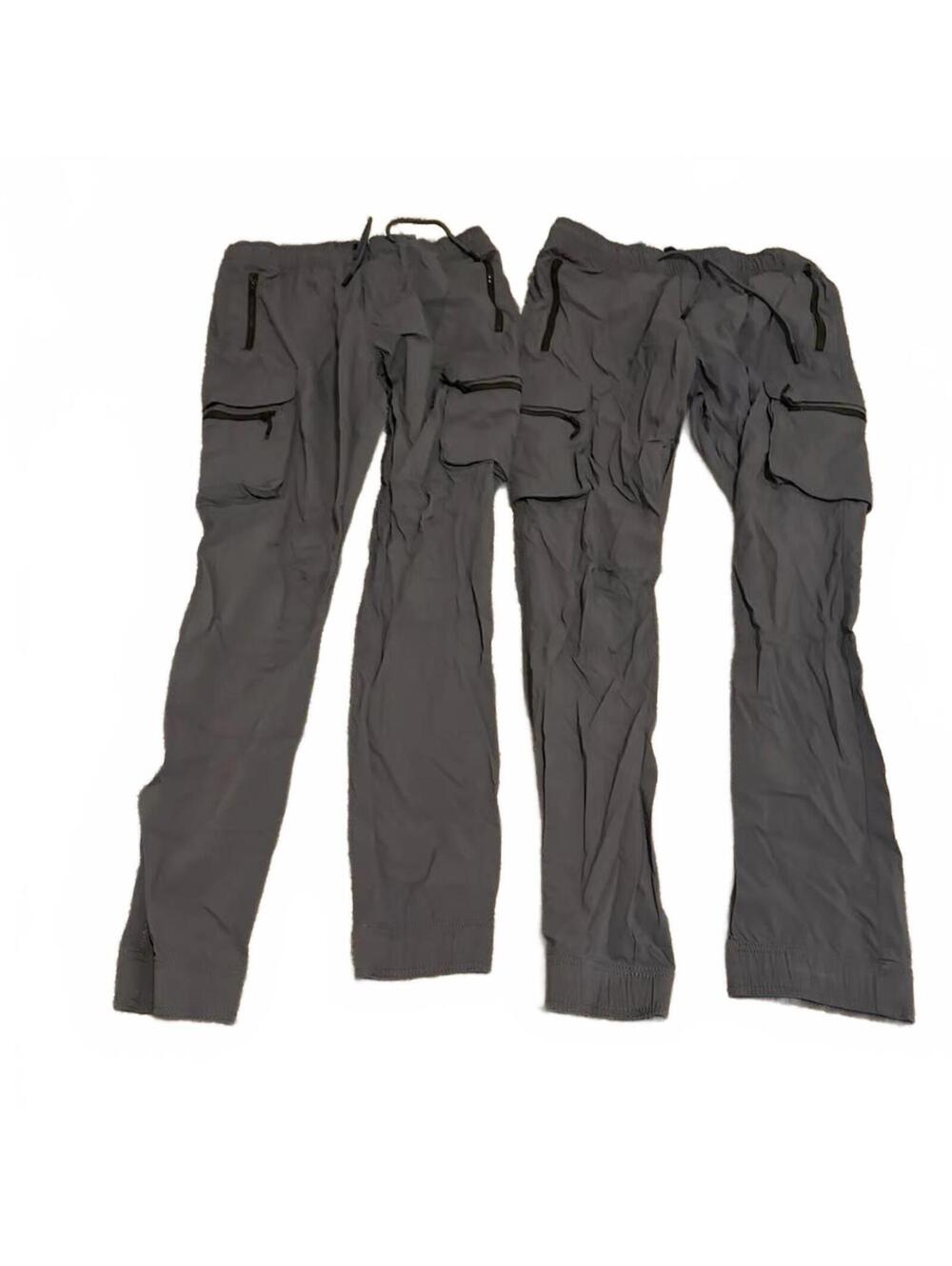 H&M Mens Gray Cargo Pants Small Utility Style Lot of 2